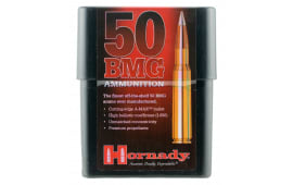 Hornady 8270 Match 50 Browning Machine Gun (BMG) 750 GR A-Max - 10rd Box