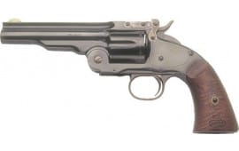 Cimarron CA855 NO.3 Schofield .45LC 5" FS Blued Walnut Revolver