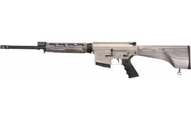 Windham Weaponry R18FFTWS1308 308 Hunter A2 Suppressor Semi-Auto 308 Winchester/7.62 NATO 18" 5+1 Laminate Pepper Stock Nickel/Black