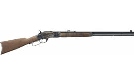 Winchester Guns 534217140 1873 Sporter Lever 44-40 Winchester 24" OB 13+1 Grade II/III Walnut Stock CCH Receiver Blued