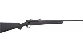 Mossberg 27838 Patriot  243 Win Caliber with 5+1 Capacity, 22" Fluted Barrel, Matte Blued Metal Finish & Black Stock (Full Size)