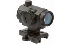 Aim Sports RQDT125A Micro Dot Absolute Co-Witness Matte Black 1x 20mm 4 MOA Dual (Red/Green) Illuminated Micro-Dot Reticle