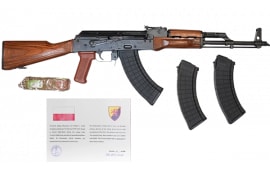 Pioneer Arms Forged AK-47 Laminated, Limited Edition 400 Unit Run, Pomeranian Military District Rifle, 7.62x39, S/A, Sling, 3-30 Rd Mags, Polish Mfg, 