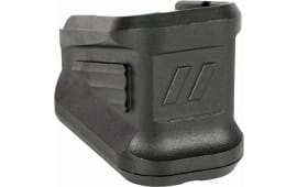 ZEV BPAD-G17-5-B Basepad  made of Polymer with Black Finish for Glock 17rd Magazines (Adds 5rds)