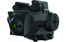 iProtec 6117 Q-Series SC-G 5mW Green Laser with 532nM Wavelength & Black Finish for Rail-Equipped Compact, Subcompact Pistols