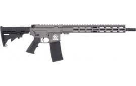 Great Lakes Firearms AR-15 Left-Handed Rifle, .223 Wylde 16" 4150 CRMOV Black Nitride Barrel, 15.25" M-LOK Rail, 7075 T6 Receiver, Tungsten Grey Finish, GL15223L TNG