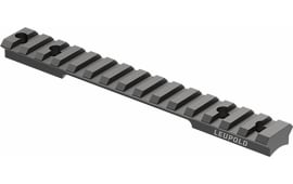 Leupold 180953 BackCountry  Matte Black Aluminum For Savage 10/110 Round Receiver Rifle Cross-Slot Short Action