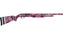 Mossberg 54161 500 Super Bantam 20 Gauge with 22" Barrel, 3" Chamber, 5+1 Capacity, Overall Muddy Girl Wild Finish & Stock (Youth)