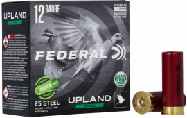 Federal USH122W75 Field & Range 12GA 2.75" 1oz #7.5 Shot - 25sh Box