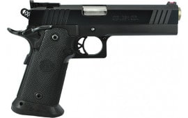 TriStar 85675 SPS Pantera 1911 9mm Luger 5" 18+1, Black Beavertail Frame, Serrated Blued Steel Slide, Polymer Grip