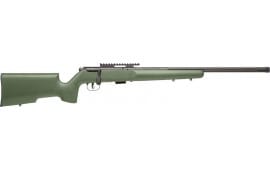 Savage Arms 96829 93R17-TR-V 21" Fluted HB Threaded Green Stock