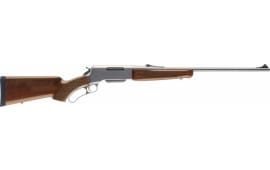 Browning 034018111 BLR Lightweight Stainless with Pistol Grip Lever 243 Winchester 20" 4+1 Walnut Stock Stainless Steel