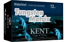 Kent Cartridge C123NT423 Tungsten Matrix 12 Gauge 3" 1-1/2 oz 3 Shot - 10sh Box