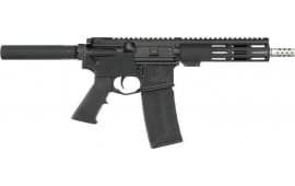 Great Lakes Firearms AR15 Pistol, .223 Wylde, 7.5" 416r Stainless Steel Barrel, 7.125" M-LOK Rail, Pistol Buffer Tube, Black Cerakote Finish- GL15223SSP BLK
