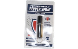 Pepper Shield PS-LIP-B PepperShield Pepper Spray OC Pepper 10 ft Range 0.75 oz Black