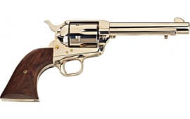 Colt Defense P1850TLE SAA Silver Stallion .45LC 5.5" Nickel Wood Gold Screws Revolver