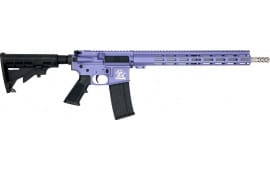 Great Lakes Firearms AR-15 Rifle, .223 Wylde 16" Stainless Barrel, 15.25" M-LOK Rail, 7075 T6 Receiver, Wild Orchid Cerakote Finish, GL15223SS ORC