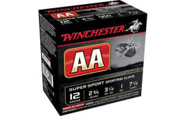 Winchester Ammo AASC12507 AA Super Sport 12GA 2.75" 1oz #7.5 Shot - 25sh Box