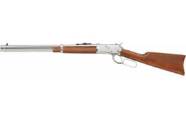 Rossi 920442093 R92 Lever Action Carbine Lever 44 Magnum 20" 10+1 Brazillian Hardwood Stock Polished Stainless Steel