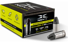 NovX 9EEPSS-20 Engagement Extreme 9mm Luger +P 65 gr Fluted - 20rd Box