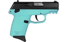 SCCY CPX1CBSBG3 CPX1-CB Pistol GEN 3 10rd BLACK/SCCY Blue w/SAFETY