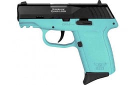SCCY CPX2CBSBG3 CPX2-CB Pistol GEN 3 10rd BLACK/SCCY Blue w/O Safe