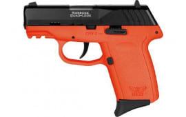 SCCY CPX2CBORG3 CPX2-CB Pistol GEN 3 10rd BLACK/ORANGE w/O Safety