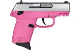 SCCY CPX1TTPKG3 CPX1-TT Pistol GEN 3 10rd SS/PINK Manual Saftey