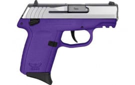 SCCY CPX1TTPUG3 CPX1-TT Pistol GEN 3 10rd SS/PURPLE Manual Safety