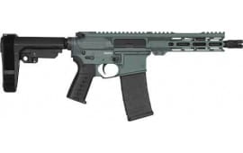 CMMG 30A81BB-CG Pistol Banshee MK4.300AAC 8" 30rd Ripbrace Charcoal Green