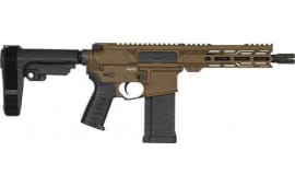 CMMG 54A8879-MB Pistol Banshee MK4 5.7X28 MM 8" 40rd Ripbrace MID.BRONZE