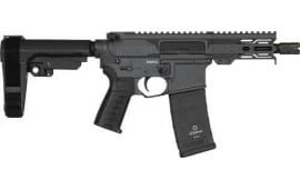 CMMG 94A1798-SG Pistol Banshee MK4 5" RDB/9ARC 30rd Ripbrace Grey