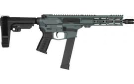CMMG 45ABF87-CG Pistol Banshee MKG 8" 26rd Ripbrace Charcoal Green