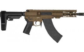 CMMG 76AE8AE-MB Pistol Banshee MK47 7.62X 39MM 8" 30rd Ripbrace Bronze