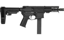 CMMG 91A17BA-AB Pistol Banshee MK9 5" SMG 32rd Ripbrace Armor Black