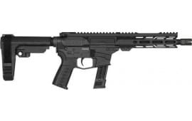 CMMG 92A5161-AB Pistol Banshee MK17 8" 21rd Ripbrace Armor Black