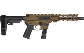 CMMG 92A5161-MB Pistol Banshee MK17 8" 21rd Ripbrace MID. Bronze