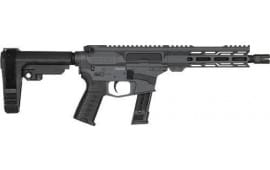 CMMG 92A5161-SG Pistol Banshee MK17 8" 21rd Ripbrace Sniper Grey