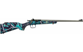Crickett KSA2173 Crickett Bolt 22 LR 16.125" 1 Synthetic Muddy Girl Serenity Stock Satin Stainless