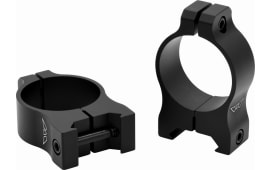 Warne V414M Vapor Scope Ring Set Fixed For Rifle Maxima/Weaver/Picatinny Medium 30mm Tube Matte Black Aluminum