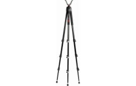 Bog-Pod 1100482 Adrenaline Shooting Tripod made of Black Finished Aluminum with Foam Grip, Rubber Feet, 360 Degree Pan, 25 Degree Cant & 16-72" Vertical Adjustment