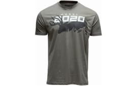 Springfield Armory GEP8607S 2020 Mule Deer Mens T-Shirt Stone Gray Short Sleeve Small