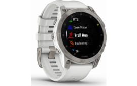 Garmin 010-02582-20 epix Gen2 White Titanium with Sapphire Accents, Wi-Fi/Bluetooth/ANT+ Compatible, 24/7 Health Monitoring & GPS, Fitness Features