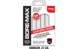 Real Avid AVBMPATCH4S Bore-Max Speed Jag Patches Refill 22 Cal Handgun 4"S Synthetic 250 Per Box