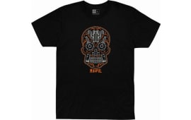 Magpul MAG12170012XL Sugar Skull Men's T-Shirt Black Short Sleeve 2XL