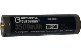 Barebone Outdoors BO33500R Rechargeable Battery 18650 Compatible With TPL-25/HPL-50