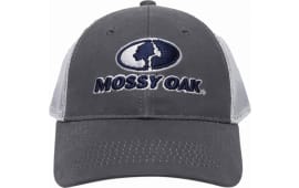 Outdoor Cap MOFS46B Mossy Oak Charcoal/White Adjustable Snapback Osfa Heavy Structured