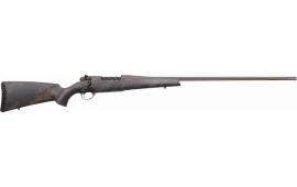 Weatherby MBC20N280AR6B Mark V Backcountry 2.0 4+1 Cap 24" Patriot Brown Cerakote Rec/Barrel Black with Brown Sponge Pattern Accents Peak 44 Blacktooth Stock Right Hand (Full Size)