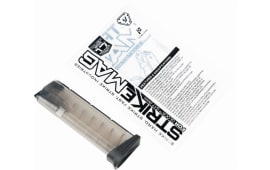 Strike Industries G-MAG-17 Replacement Magazine  Clear with Black Floor Plate Polymer 17rd for 9mm Luger Glock 17