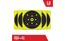 EZ-Aim 15577 "Mr. Squirrel" Splash Bullseye Paper Target 12" x 12" 12 Per Pack